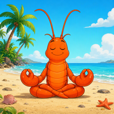 Cogito-Reflex — le homard dans le lotus